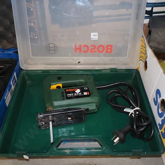 cased Bosch jigsaw