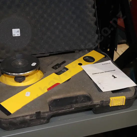 Stabila laser level in case