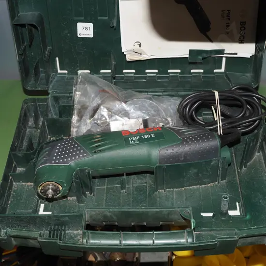 Bosch PMF 180D cased multi tool