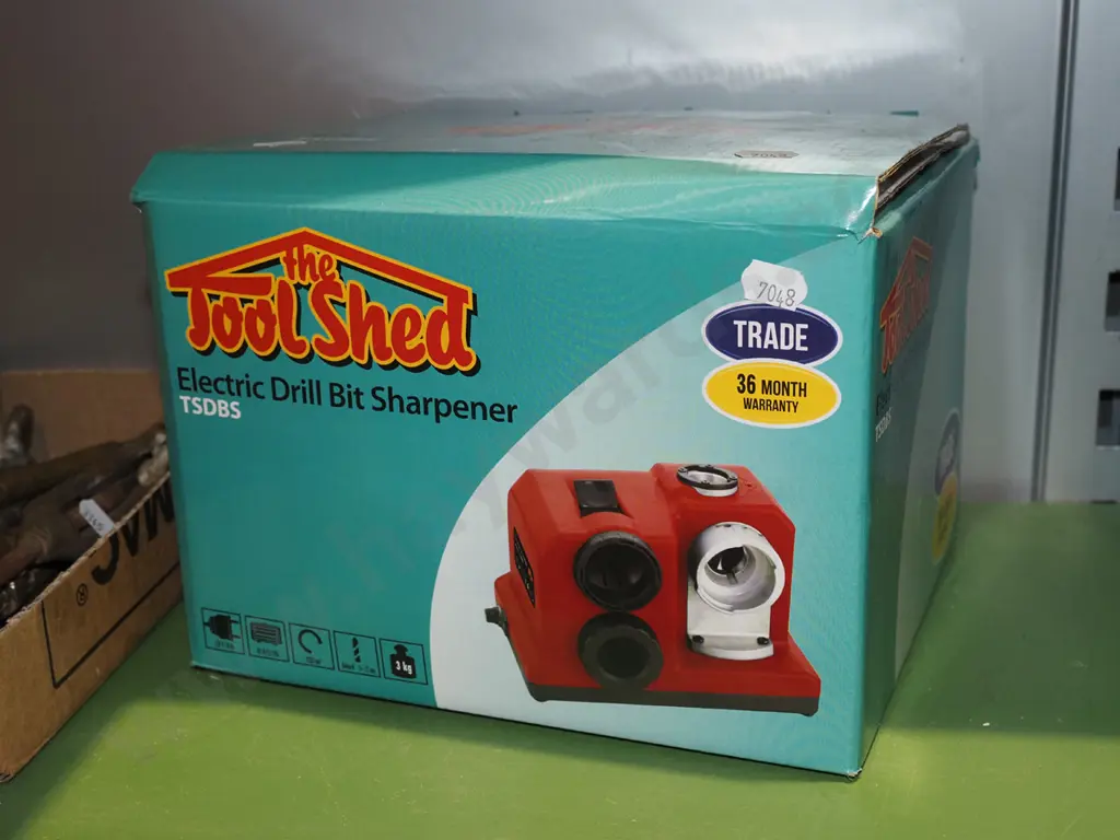boxed Toolshed electric drill sharpener Image 1++