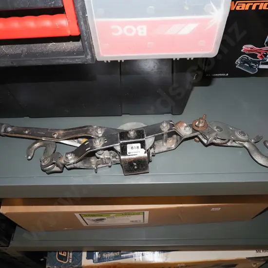 hand ratchet puller cable