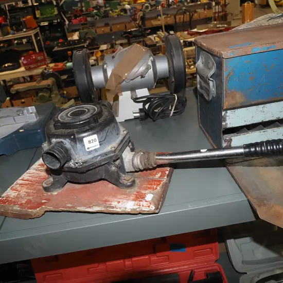 hand operated bilge pump