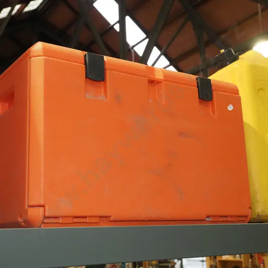 orange Husqvarna tool box W520
