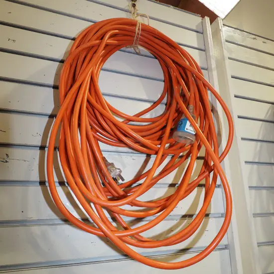 orange extension cord