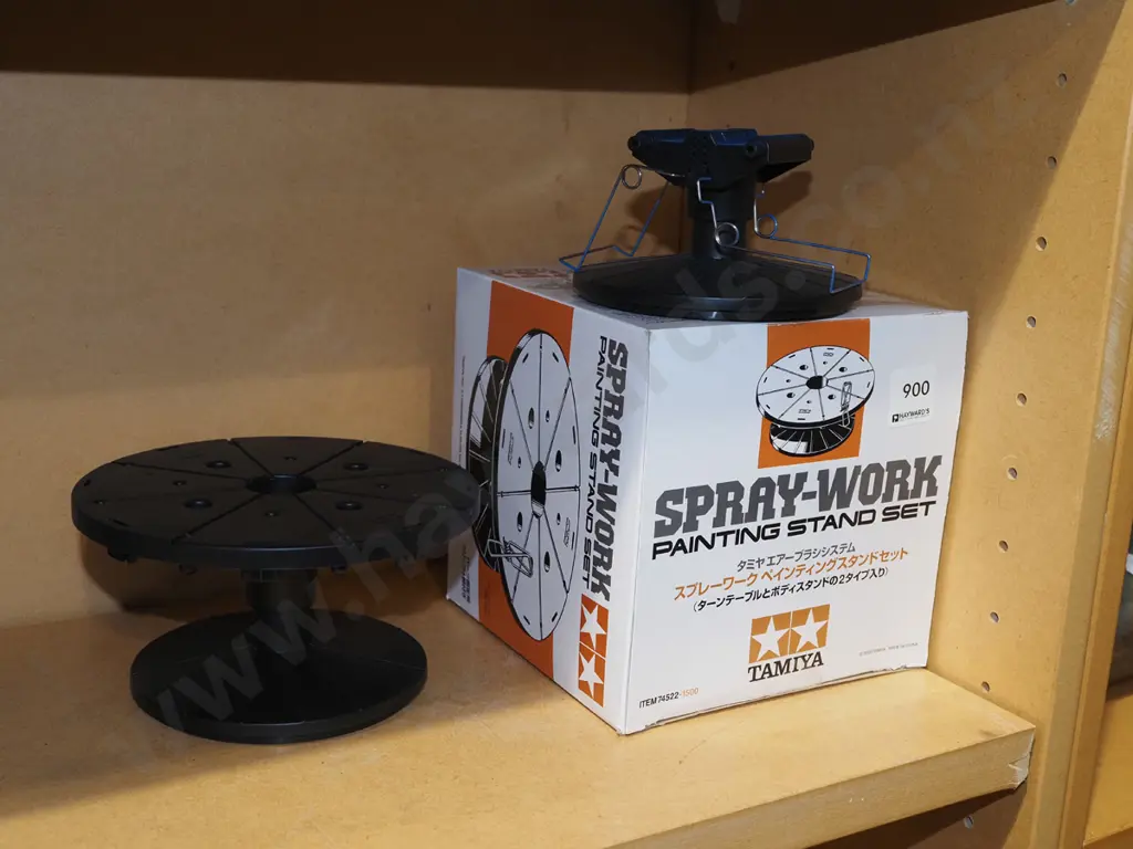 spray- work painting stand set Image 1++