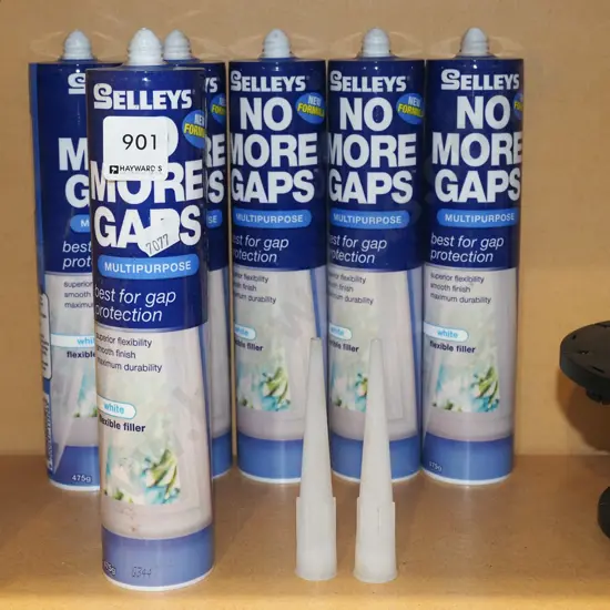 6x tubes of Selleys No More Gaps