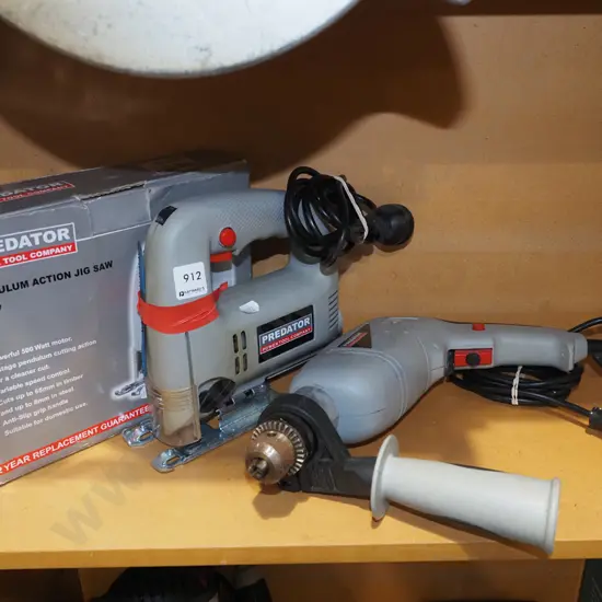 Predator jigsaw and drill