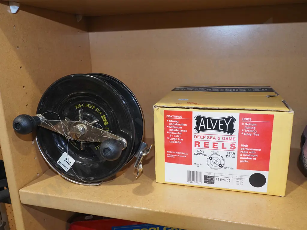 Alvey deep sea fishing reel Image 1++