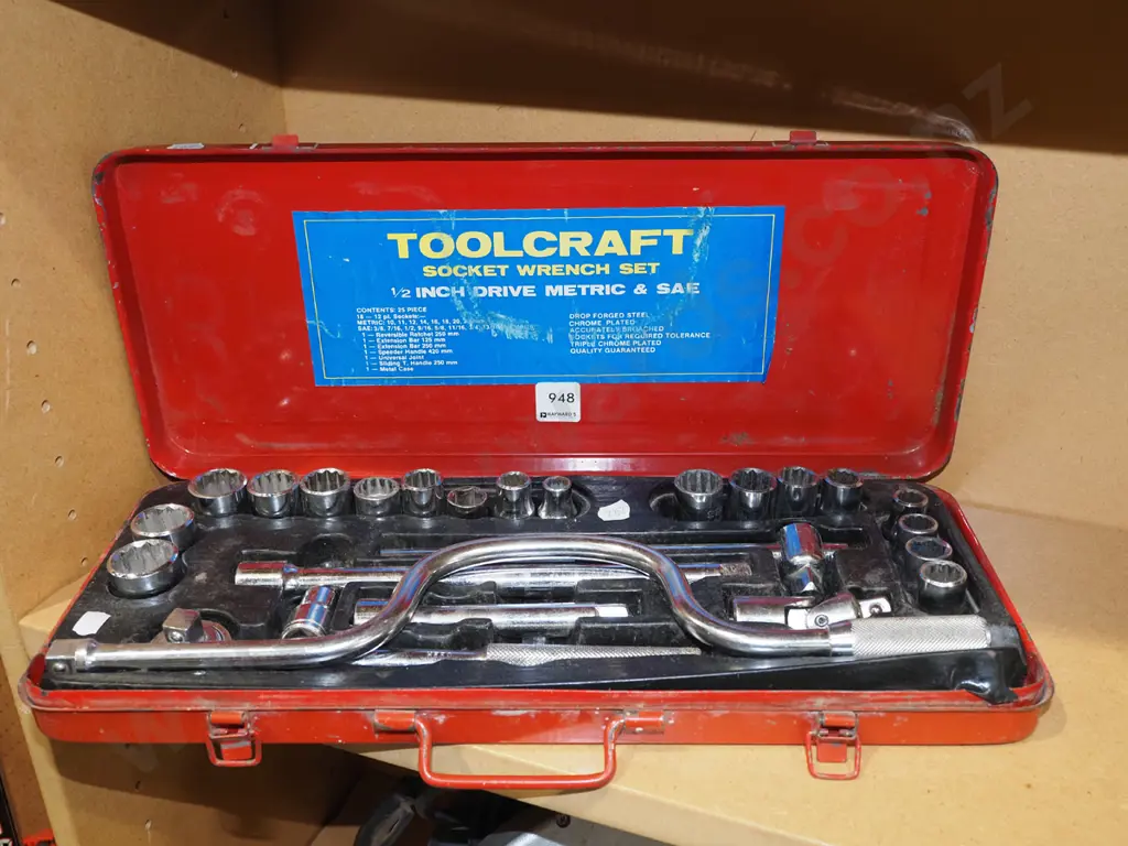 Toolcraft socket wrench set Image 1++
