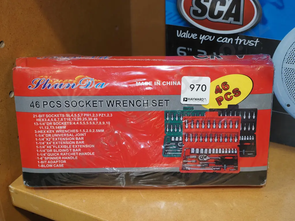 46 piece socket wrench set Image 1++