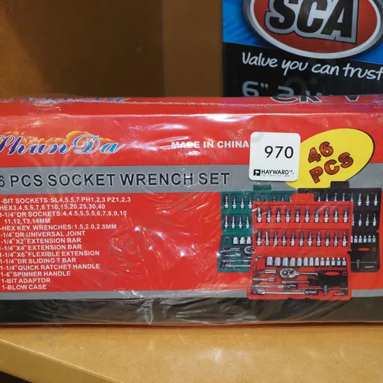 46 piece socket wrench set