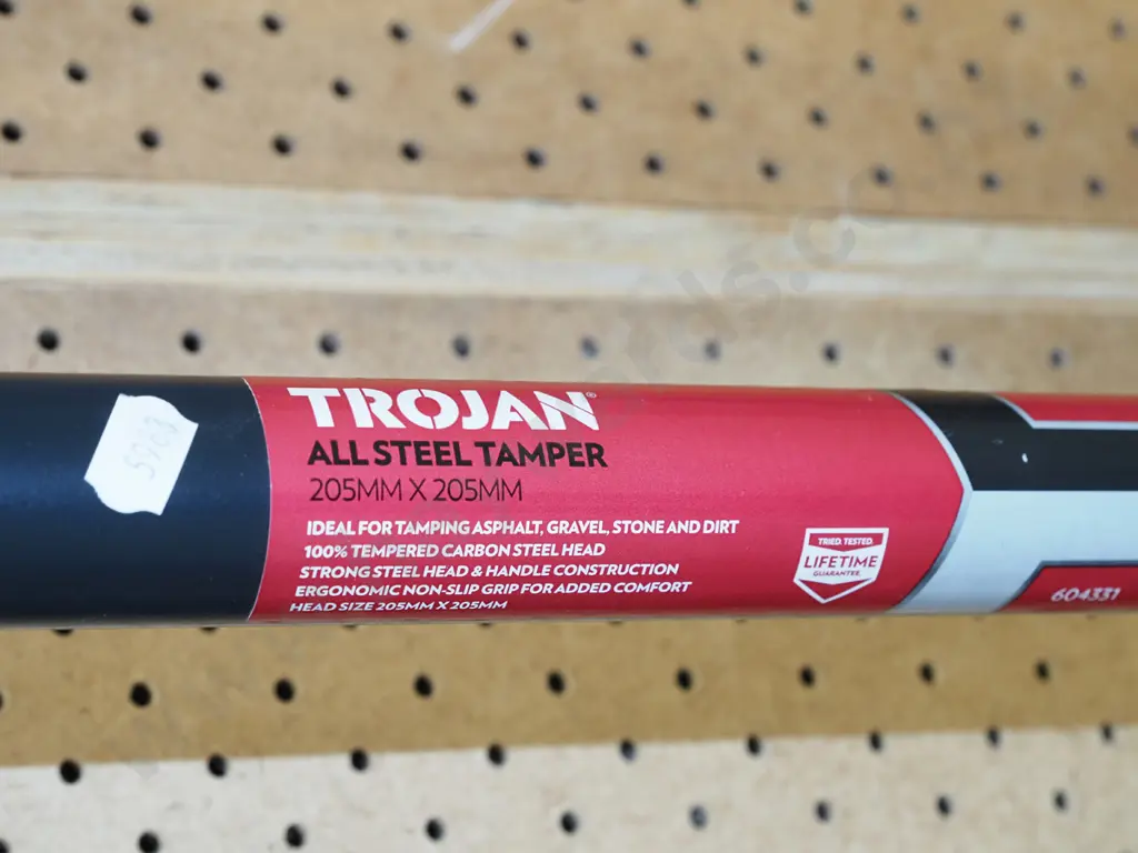 Trojan all steel tamper Image 1++