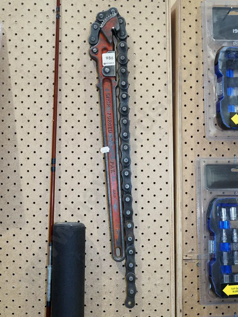 heavy duty drop forged chain pipe wrench Image 1++