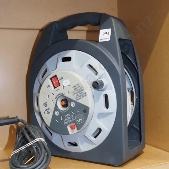 extension cord and reel