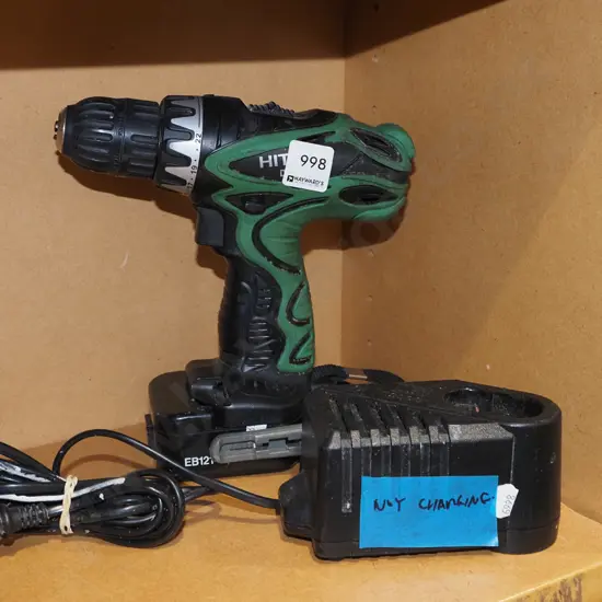 Hitachi drill, battery and charger - battery not charging