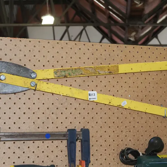 pair of heavy duty forestry loppers