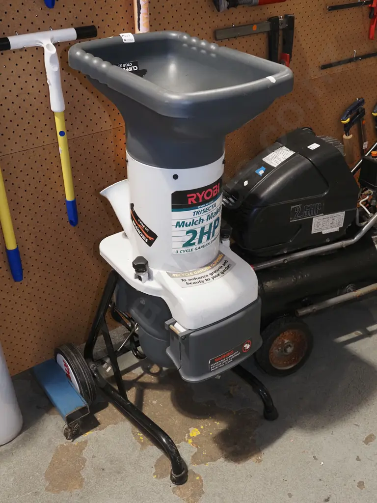 Ryobi 2hp electric garden mulcher Image 1++
