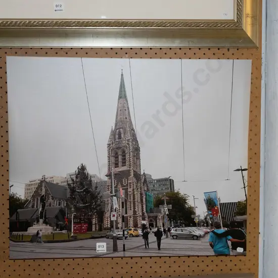 photo print on boxed canvas - Christchurch Cathedral