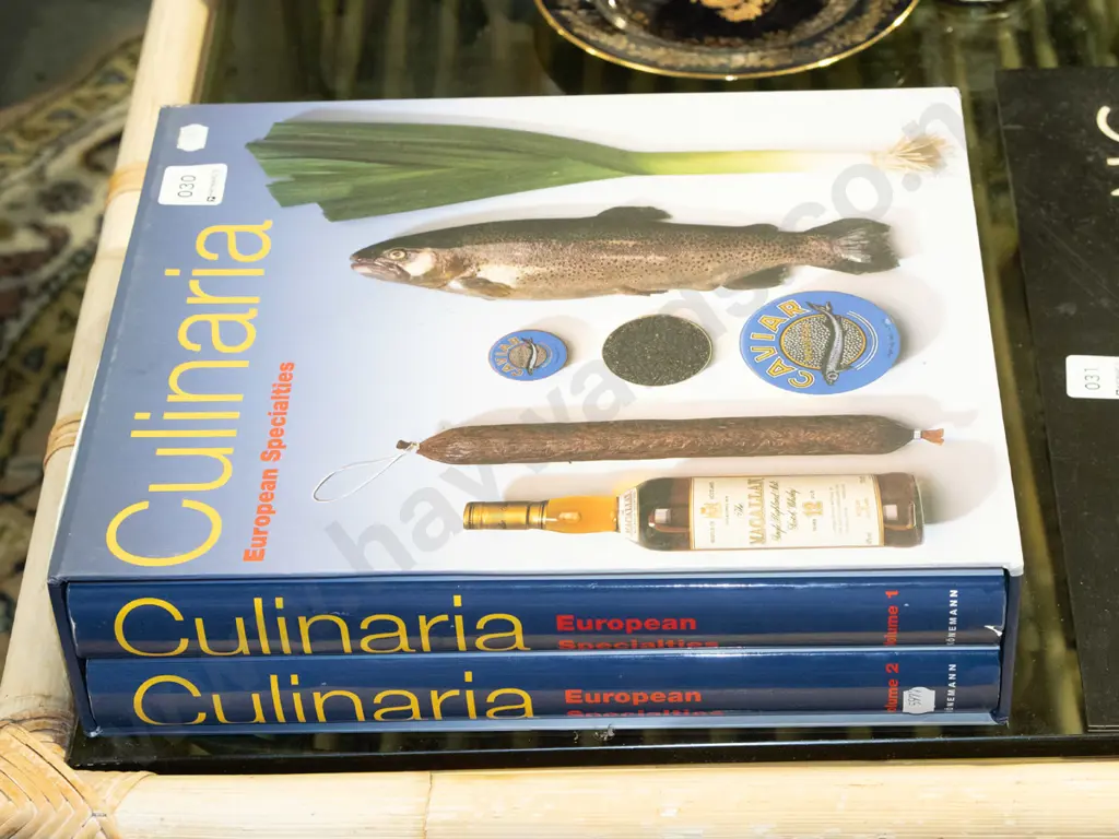 Culinaria 2 volume slip cased cookbooks Image 1++