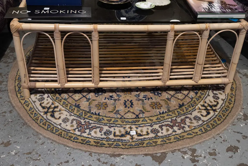 circular patterned floor mat  Diam1400 Image 1++