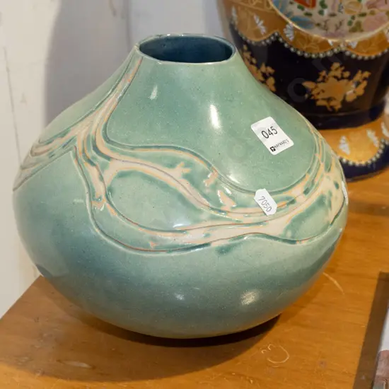 studio pottery vase H200