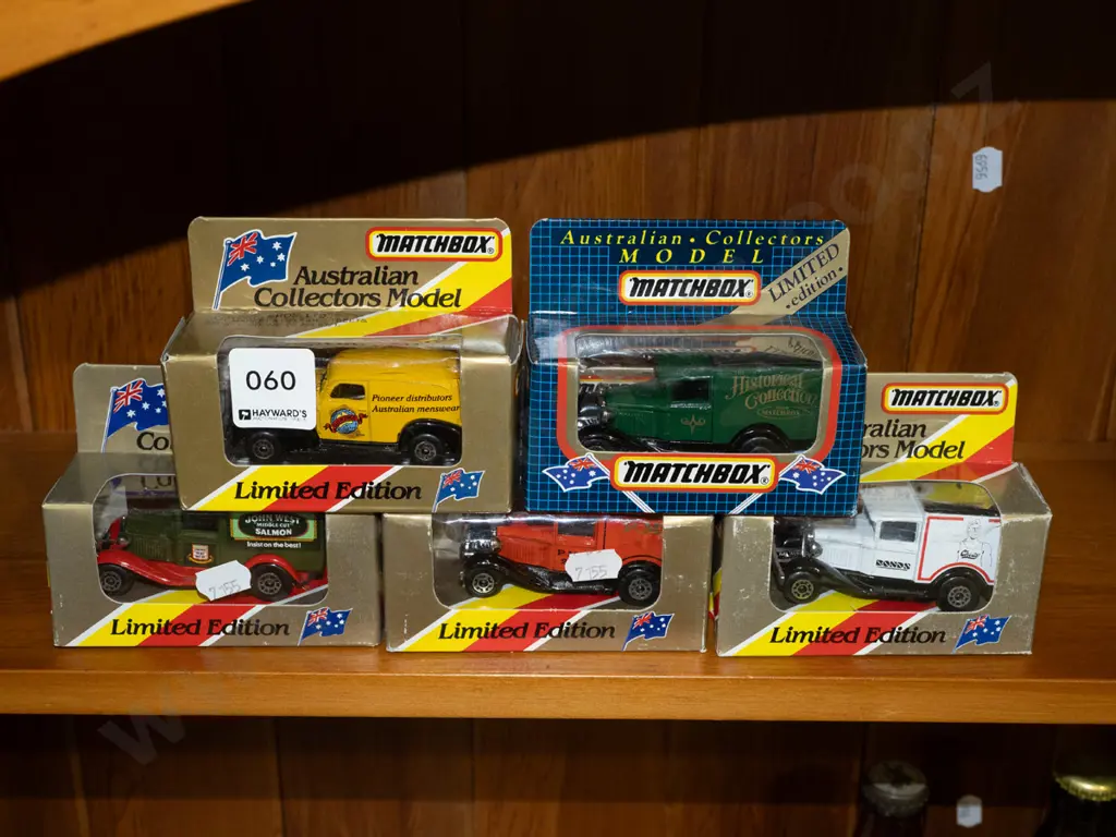 5x boxed Matchbox Australian collector's models Image 1++
