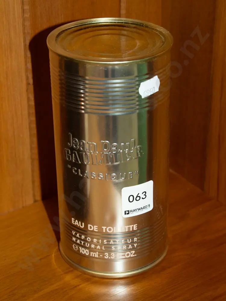 tin of Jean Paul Gaultier Classique eau de toilette 100ml Image 1++