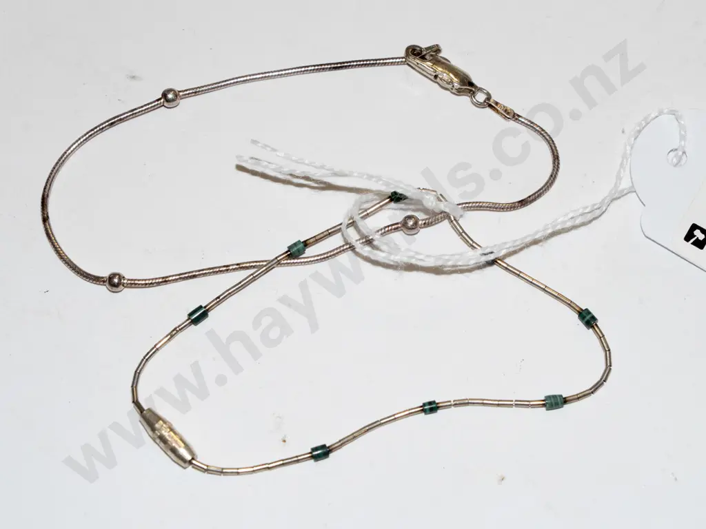 2x sterling silver bracelets 4gm Image 1++