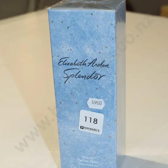 box; Elizabeth Arden Splendor eau de parfum125ml