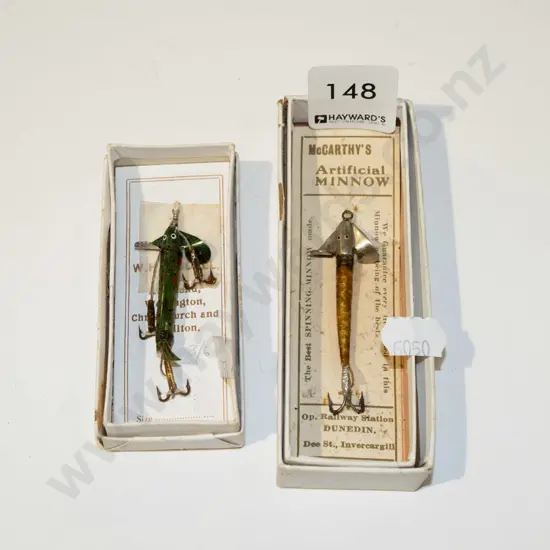 2x vintage fishing lures