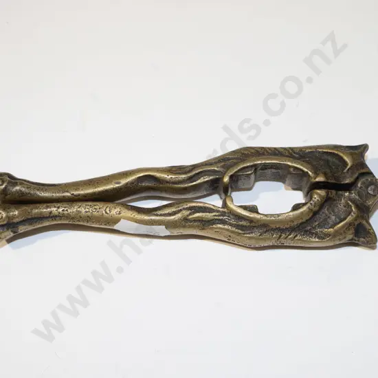 cast brass nutcracker