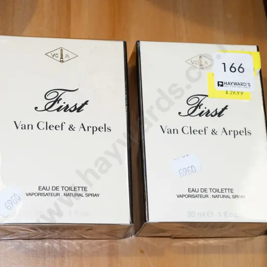 2x boxed van Cleef & Arpels First eau de toilette 30ml 