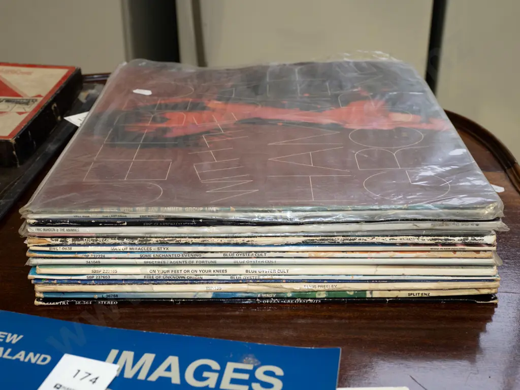 LPs; Jeff Beck, Eric Clapton, Blue Oyster Cult etc Image 1++