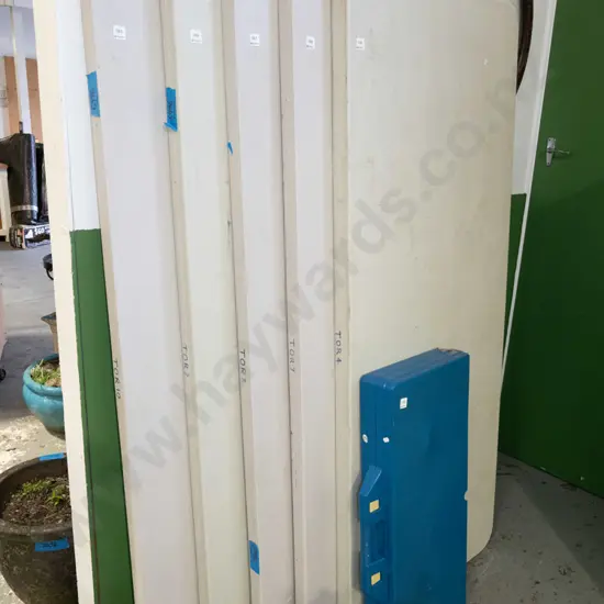 plastic trestle table