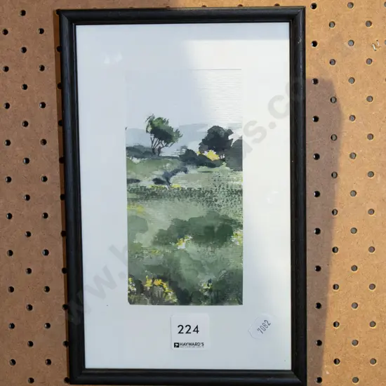 small watercolour - landscape