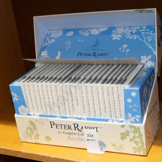 boxed Peter Rabbit book set