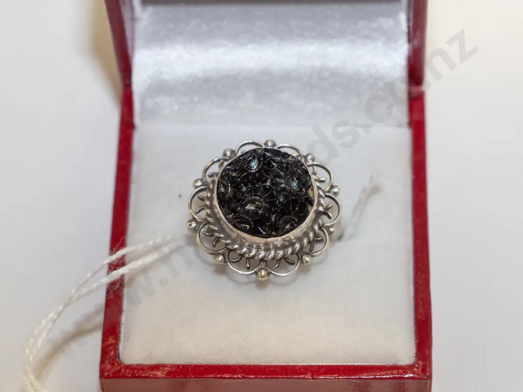 sterling silver druzy ring 5gm Image 1++