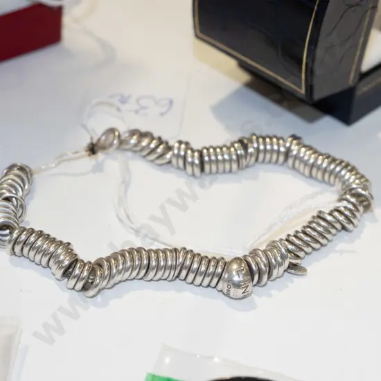 silver ring bracelet