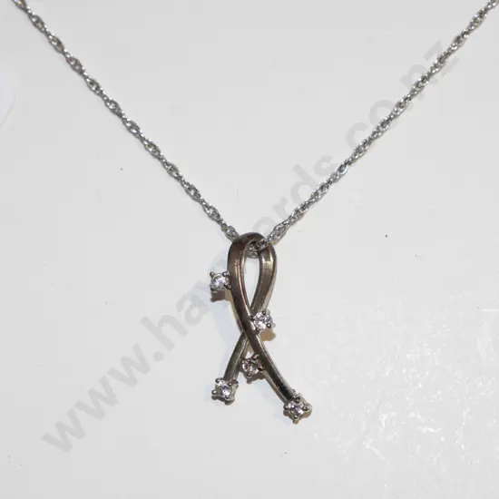 sterling silver pendant & necklace