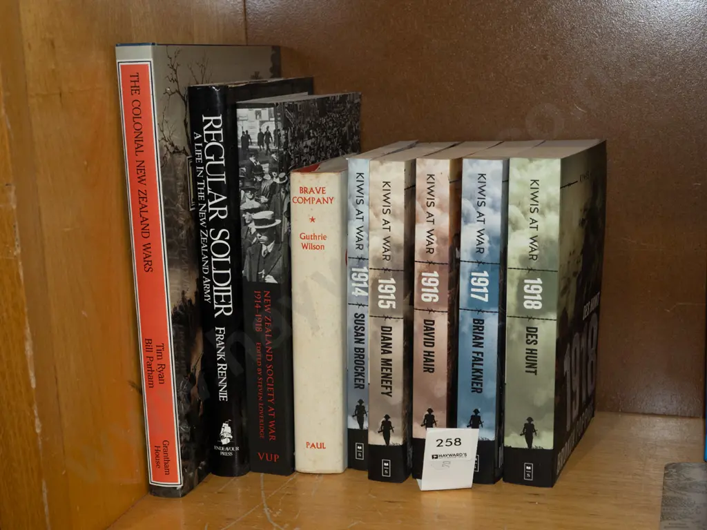Kiwis At War and other war books Image 1++