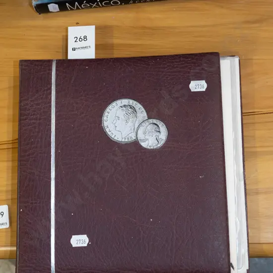 album of various coins