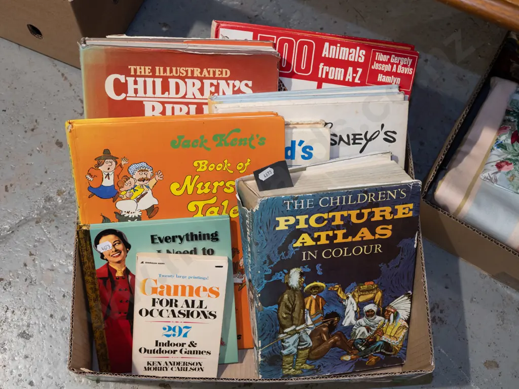 box; various books Image 1++