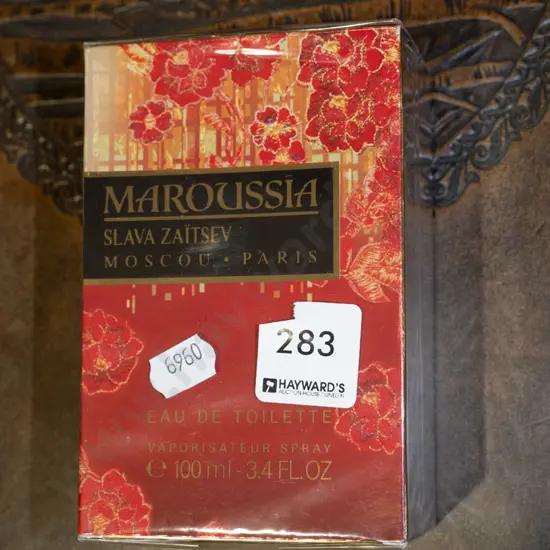 boxed Maroussia Moscou Paris eau de toilette 100ml