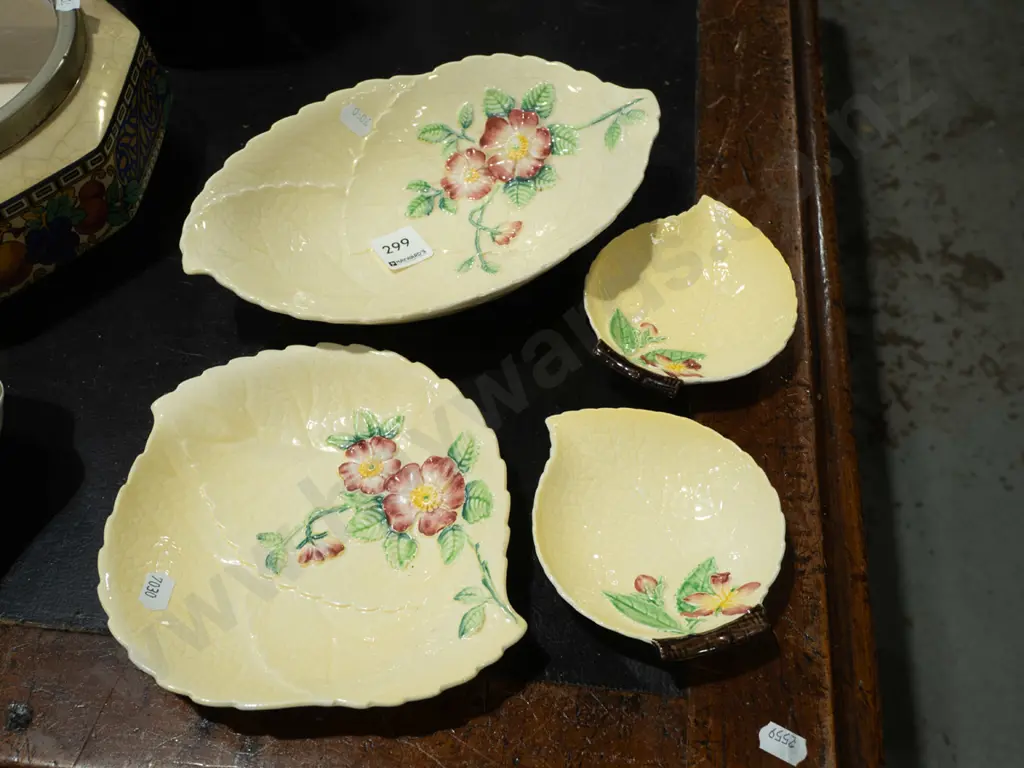 Calton ware primula dishes Image 1++