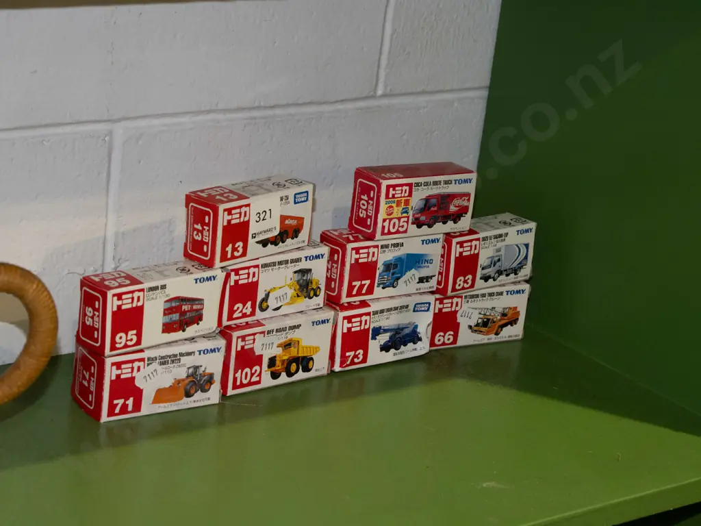 10 boxed Tomy die-cast toy vehicles Image 1++