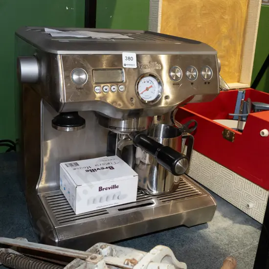 Breville double boiler espresso coffee machine