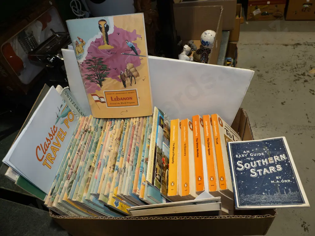 box; travel and other books Image 1++