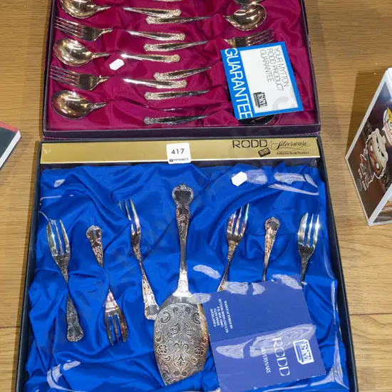 2x sets of Rodd cutlery
