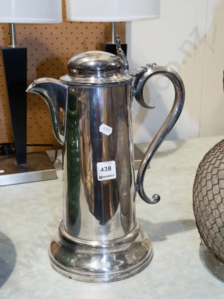 large plated lidded jug H330 Image 1++