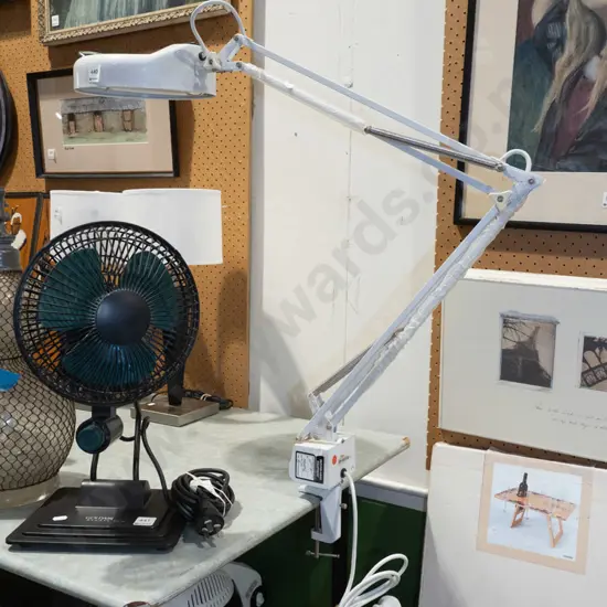 anglepoise illuminated magnifying glass